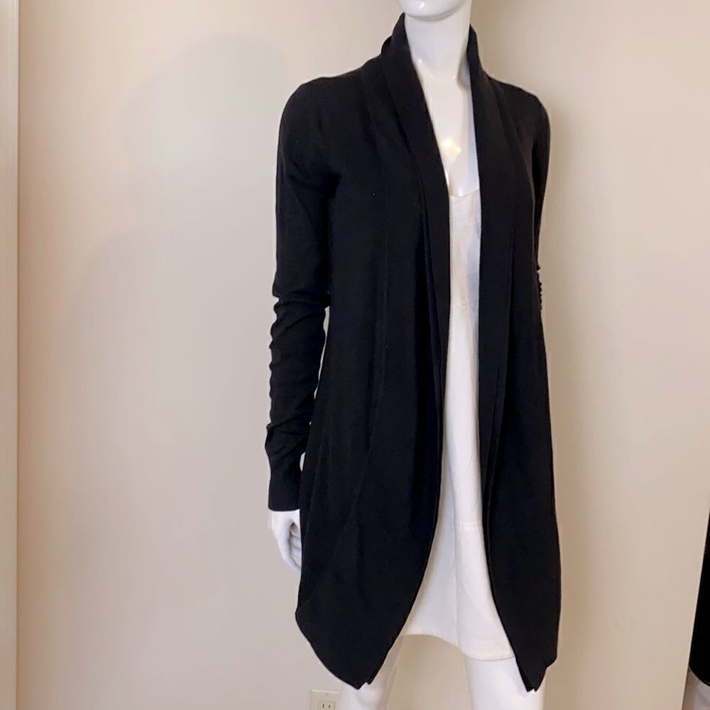 Guess Black Shawl Collar cardigan